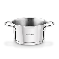 Zestaw garnków nierdzewnych z pokrywkami Starke Pro Speziale 8 elementów