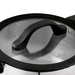 Zestaw garnków nierdzewnych z pokrywkami Starke Pro Creativo 8 elementów