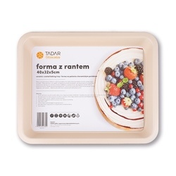 Forma do pieczenia z rantem i powłoką ceramiczną Tadar 40 x 32 cm