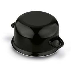 Garnek emaliowany do muli małż i owoców morza Tadar 2w1