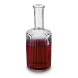 Karafka szklana z korkiem Tadar Strip 500 ml 