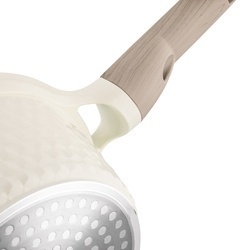 Komplet garnków ceramicznych 9 elementów Konighoffer Rosti kremowe