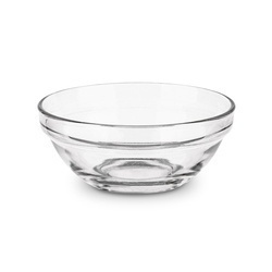 Miski szklane z pokrywkami Tadar 9 cm 10,5 cm 12,5 cm 14 cm 17 cm niebieskie