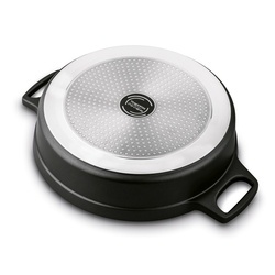 Patelnia aluminiowa na indukcję krótkie uchwyty Konighoffer Vitello 32 cm