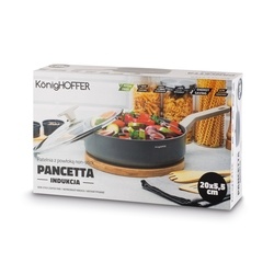 Patelnia na indukcję z pokrywką Konighoffer Pancetta 20 cm