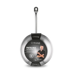 Patelnia stalowa na indukcję Starke Pro Gastro 24 cm