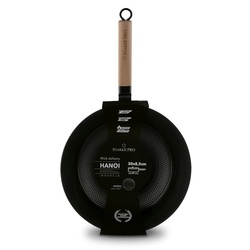 Patelnia WOK żeliwna emaliowana Starke Pro Hanoi 30 cm