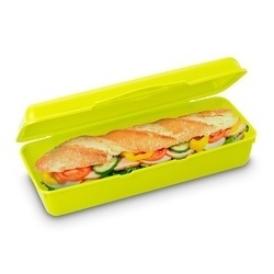 Pojemnik śniadaniowy Lunchbox Sandwich Hega prostokąt 25 x 10,8 x 6,8 cm