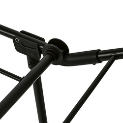 Suszarka balkonowa Konighoffer Navy Black czarna 174 x 61 x 108 cm