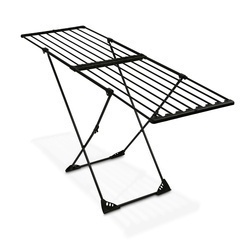 Suszarka balkonowa teleskopowa Konighoffer Lara Black 108-190 x 57 x 92 cm