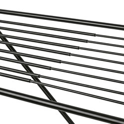 Suszarka balkonowa teleskopowa Konighoffer Spring Black 108-190 x 56 x 94 cm