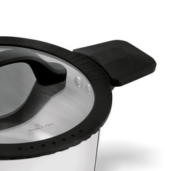 Zestaw garnków nierdzewnych z pokrywkami Starke Pro Creativo 8 elementów