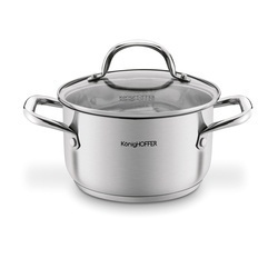 Zestaw garnków ze stali nierdzewnej Konighoffer Inoxera 8 elementów