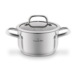 Zestaw garnków ze stali nierdzewnej Starke Pro Avanguard 8 elementów