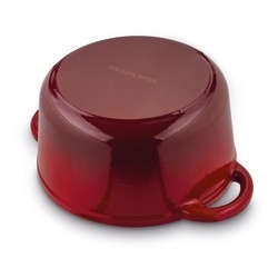 Gęsiarka żeliwna brytfanna emaliowana Konighoffer 2,8 l 21 x 10,5 cm okrągła czerwona