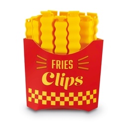Klipsy do zamykania torebek z magnesem Tadar French Fries 12 sztuk