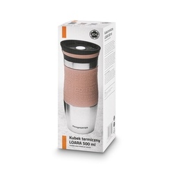 Kubek termiczny Konighoffer Loara 500 ml czarny