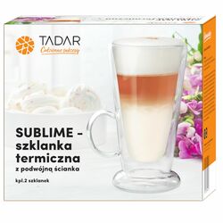 Szklanki termiczne do kawy Tadar Sublime Latte 250 ml 2 szt.