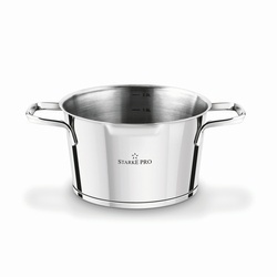 Zestaw garnków nierdzewnych z pokrywkami Starke Pro Speziale 8 elementów