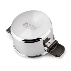 Zestaw garnków nierdzewnych z pokrywkami Starke Pro Eterno 8 elementów