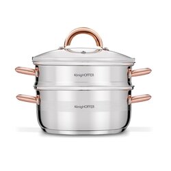 Garnek do gotowania na parze Konighoffer Faro Copper 2,9 l 3 elementy