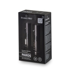 Młynki elektryczne do soli i pieprzu Starke Pro Paros 2 sztuki