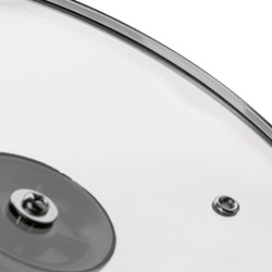 Patelnia na indukcję z pokrywką Tadar Amarantina Grey 28 cm