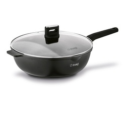 Patelnia WOK na indukcję z pokrywką Starke Pro Yasai 32 cm
