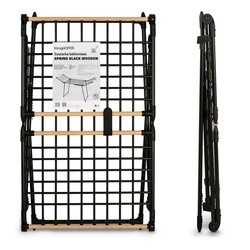 Suszarka balkonowa Konighoffer Spring 174 x 61 x 108 cm czarna