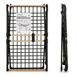 Suszarka balkonowa Konighoffer Spring Black Wooden 174 x 61 x 108 cm