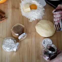 Komplet trzech szklanych pojemników Tadar Tody 190 ml