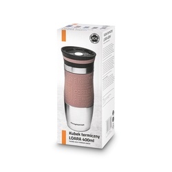 Kubek termiczny Konighoffer Loara 400 ml czarny