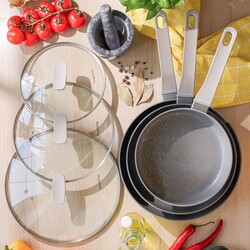 Patelnia na indukcję z pokrywką Konighoffer Pancetta 28 cm