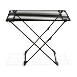 Suszarka balkonowa teleskopowa Konighoffer Lara Black 108-190 x 57 x 92 cm