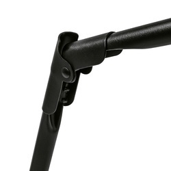 Suszarka balkonowa teleskopowa Konighoffer Spring Black 108-190 x 56 x 94 cm