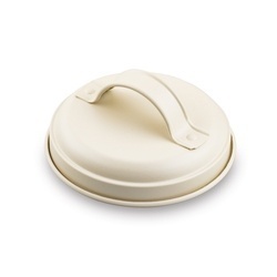 Zestaw 3 metalowych pojemników kuchennych Tadar Ziemniaki Cebula Czosnek kremowy