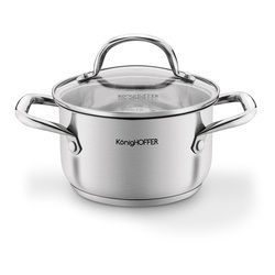 Zestaw garnków ze stali nierdzewnej Konighoffer Inoxera 8 elementów