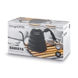 Czajnik z termometrem Konighoffer Barista 1,2 l czarny