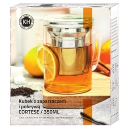 Kubek z zaparzaczem nierdzewnym Konighoffer Cortese 350 ml