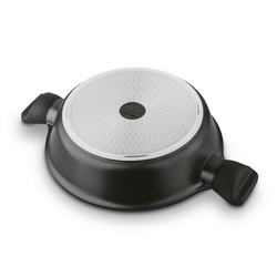 Patelnia marmurowa na indukcję krótkie uchwyty Starke Pro Svart Marble 28 cm