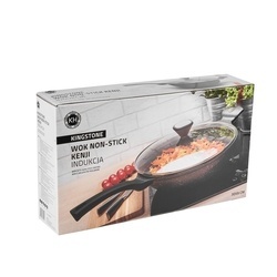 Patelnia WOK marmurkowa Konighoffer Kenji 30 cm na indukcję