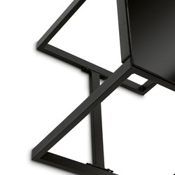 Stolik ze szklanym blatem i 2 fotele ogrodowe Tadar Madera