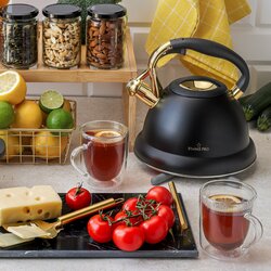 Szklanki termiczne do kawy Tadar Sublime U-type 300 ml 6 szt. i 6 łyżeczek