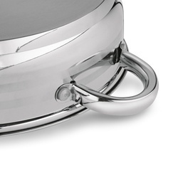 Zestaw garnków na indukcję Konighoffer Bari Silver 8 elementów
