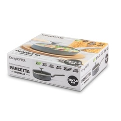 Patelnia na indukcję z pokrywką Konighoffer Pancetta 28 cm