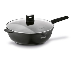 Patelnia WOK na indukcję z pokrywką Starke Pro Yasai 32 cm
