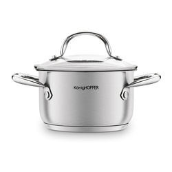 Zestaw garnków ze stali nierdzewnej Konighoffer Inoxera 8 elementów