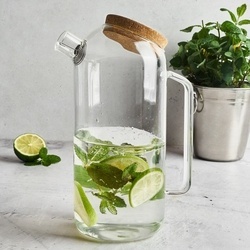 Dzbanek szklany ze spiralą filtrującą i podgrzewaczem Konighoffer Timor 1,7 l