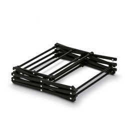 Suszarka na pranie pionowa teleskopowa Konighoffer Cortina 77.5 x 28 x 95 cm czarna