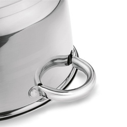 Zestaw garnków na indukcję Konighoffer Bari Silver 8 elementów